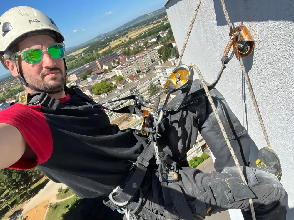 Jérôme cordiste professionnel